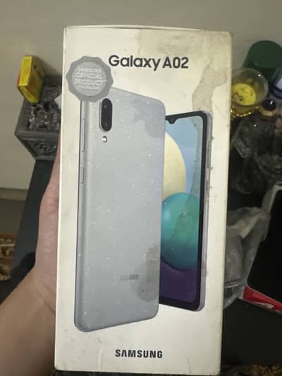 Samsung A02 with box