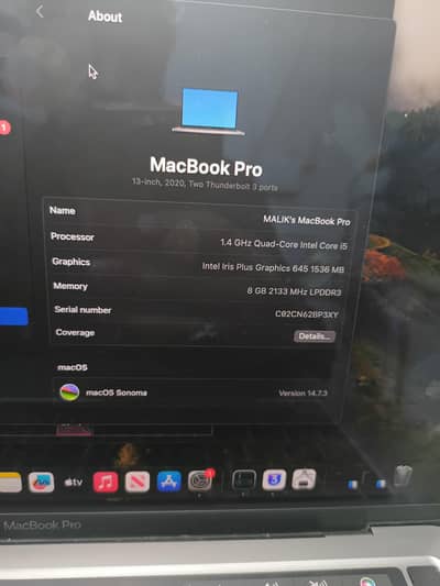 mac book pro 2020