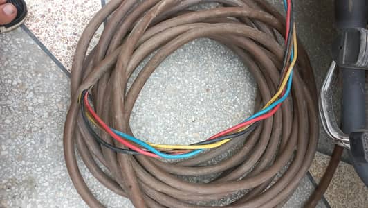 Copper 10mm wire 4 core gola used