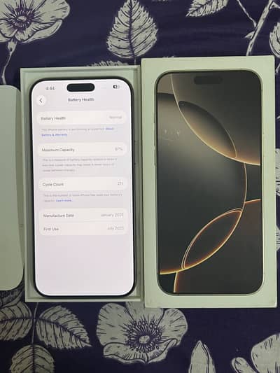 Iphone 16pro max 256 canada jv