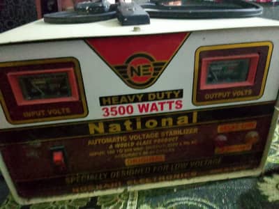 National 3500W Heavy Duty Voltage Stabilizer for Home