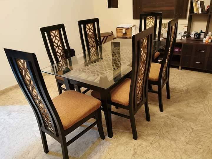 DINING TABLE SET \ SOLID WOOD SITTING SET\SOFAS SET\Living Room SET \ 1