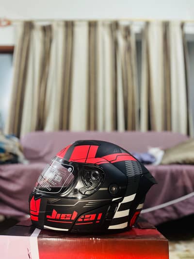 JECKAI DOT VERIFIED BOX PACK UNBREAKABLE HELMET