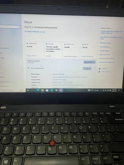 Lenovo Thinkpad laptop 