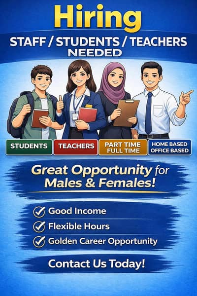 Full Time Part Time Home based Office based