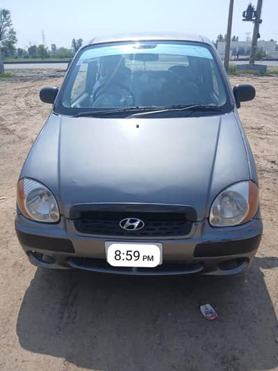 Hyundai santro club efi 2004 MODEL colour Gun matelic