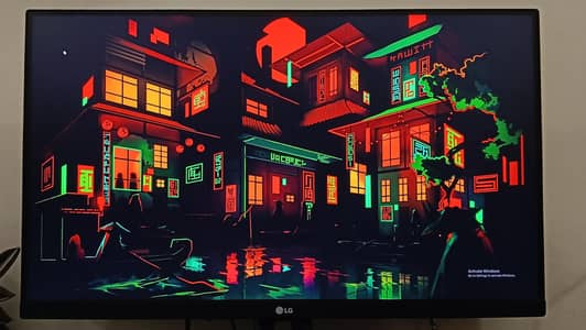 LG 2k 75hz Borderless Monitor / Led