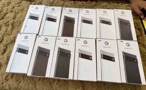 Google Pixel 6 Pro 256GB Box Pack Official PTA warranty till 2027