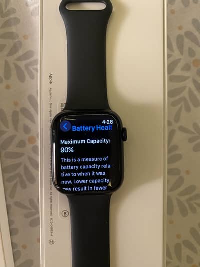 Apple Watch Series 7 45mm Midnight Alu Mid Sport Band (WiFi +Cellular)