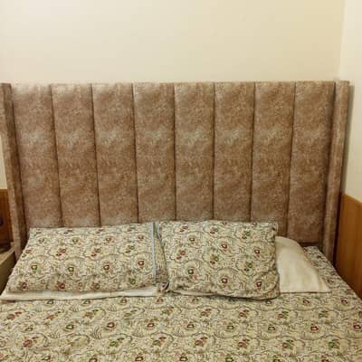 madesd by keather type material only bed