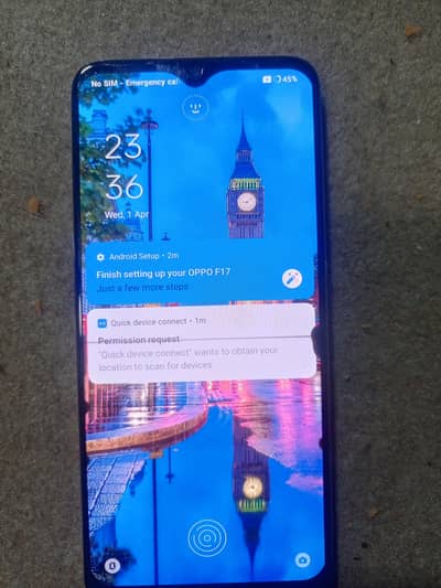 F 17 8/128 Display Fingerprint