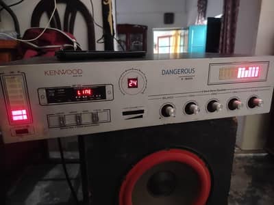 Amplifier & Speaker 8 inch