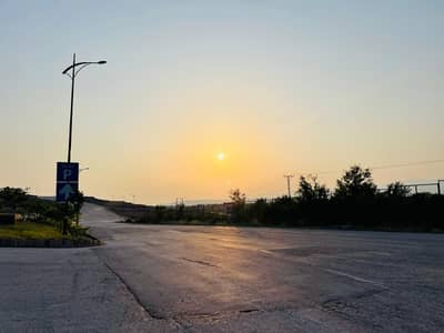 Plot For Sale In Sector P Semi Corner With Green Patch South Facing Possession Utility Not Paid Ready To Build Solid Land Bahria Enclave Islamabad