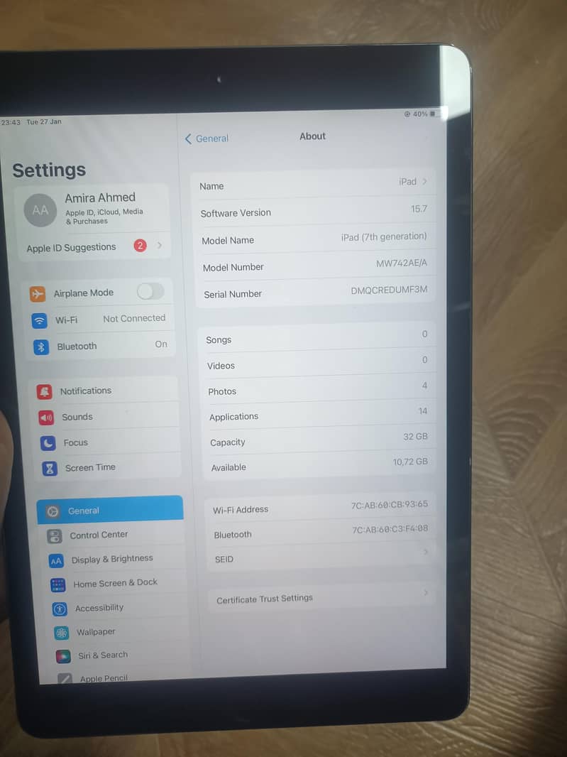 apple tablet 7th Generation 0