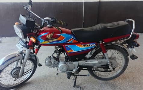 Honda CD70 2023 Model – Like New – Urgent Sale