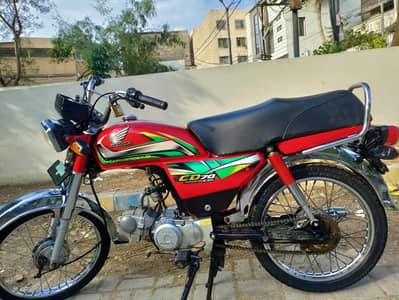Honda CD 70 2022 Model - First Owner - Lush Condition