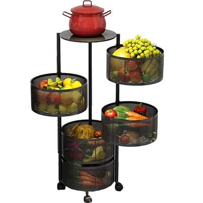 3;4;5 layer  metal storage rack /kitchen organizer/ Fruit & vegetables