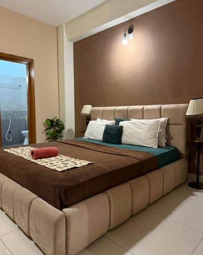 1 Bed Furnished Apartment available for Daily Basis in E-11/2 Markez Islamabad