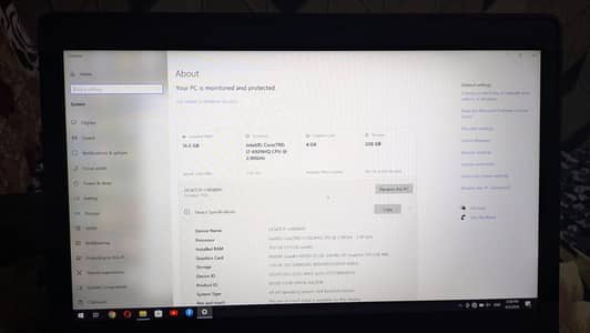 Dell Precison 7520 i7 6th Gen 16/256  Graphic card