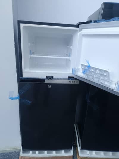 Dawlance chrome series double door refrigerator-enhanced preservation