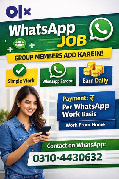 WhatsApp Work – Simple Job (Part Time / Full Time)