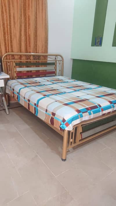 used bed no dent proper color withmoltyfoam mattress