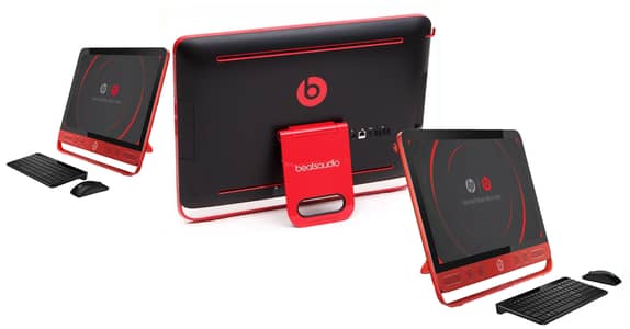 HP Beat Studio All-in-One 23 inch Red 03005555815
