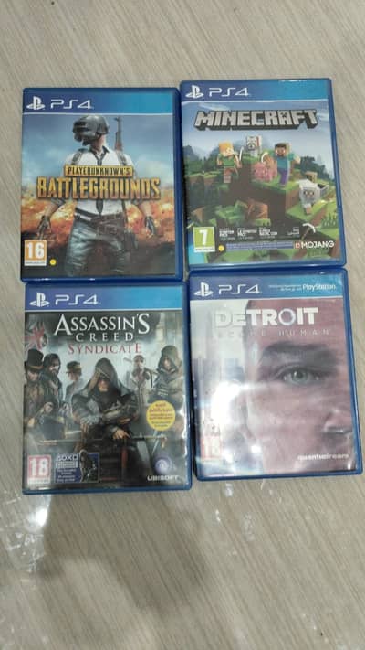 Ps4 used games ( Read description)