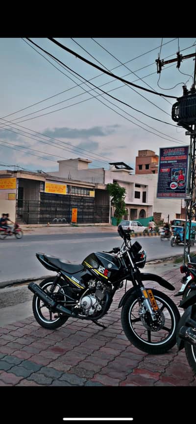 Yamaha YBR 125G 2021 Black ( Lush Condition ) punjab Number