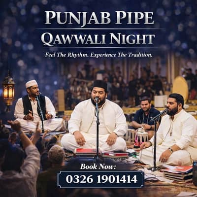 Quwali Night/Event/Weddings/Band baja/Fauji band/Fauji Pipe Band