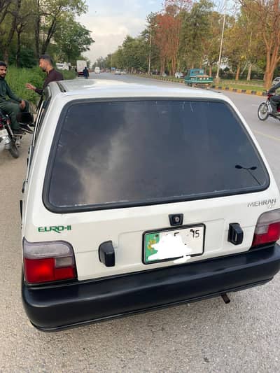 Mehran 2014 Registration 2015 White color