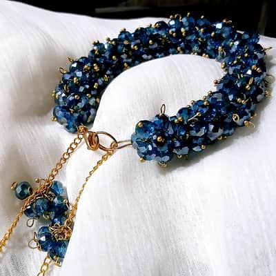 Gajra Style Bracelet for Girls | Wedding & Mehndi Jewelry