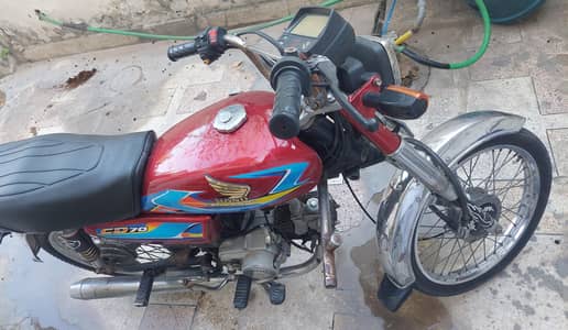 Union Star 70, CD70 Style, Economical Bike, Rawalpindi.