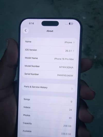 Iphone 16 Pro Max 256 Gb Factory Unlocked