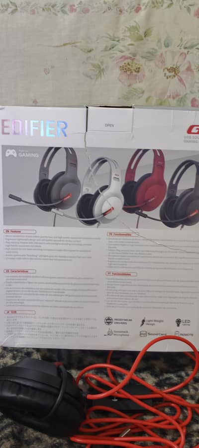  Edifier USB Gaming Headset G1 – High Quality Sound! 