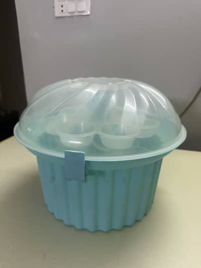 CupCake Holder 3 Layer With Plastic Lid