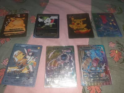 pokemon cards upto 7 cards