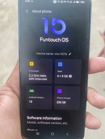 Vivo v27e 10/9 8\256