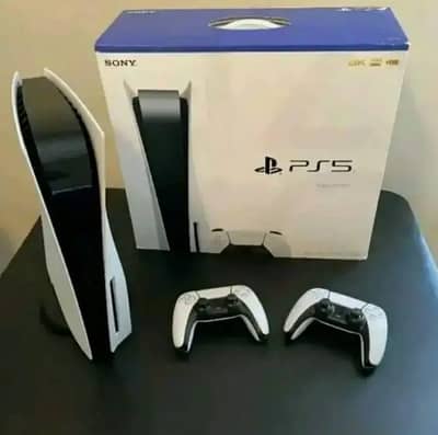 Sony PlayStation PS5 slim 1TB Disk edition with 2 controler full box