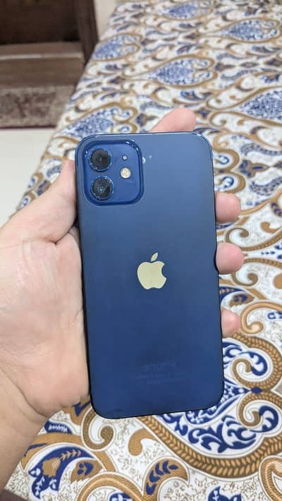 iPhone 12 pta approved 128 gb blue color