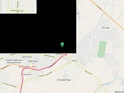 50 Marla Plot On Main Bedian Road with 90Ft Front