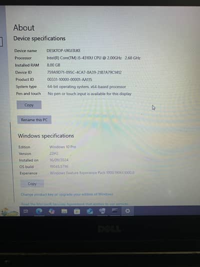 Dell Latitude E7440 Core i5 | 8GB RAM | 256GB SSD | Good Condition