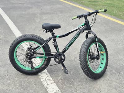 fat tyre cycle new