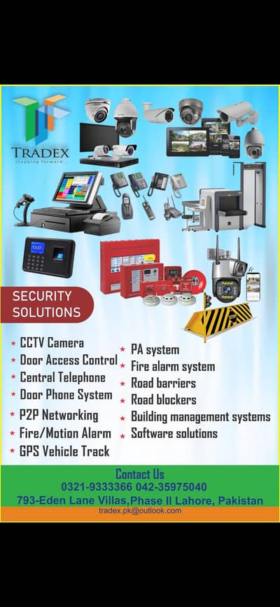 all kinds of security products