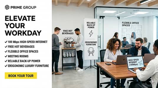 Affordable Co-Working Space Starting from Just 10K!