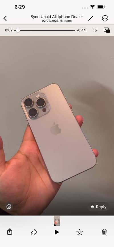 Iphone 15 pro Ch/a factory