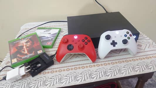 Xbox One X 1TB  Sealed with two controllers