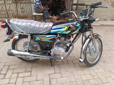 CG 125 2K26 MODEL APPLIED