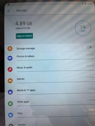 Tab 15 12/512 with box and keyboard all ok