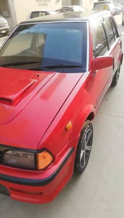 Automatic Toyota starlet 1988 reconditioned 1998